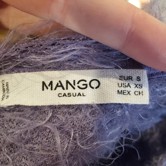 Mango Y2K Fuzzy Sweater - Picture 6 of 6